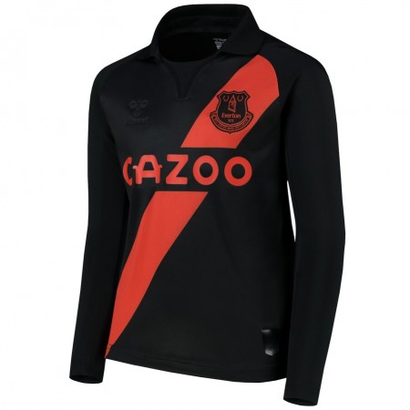 Jalkapallo Pelipaidat Everton Vieraspaita 2021-2022 Pitkähihainen